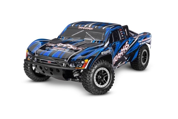 TRX68386-4-BLUE Slash 4x4 VXL Brushless Short Course 1/10 RTR